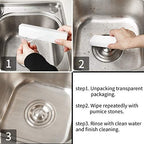 20 Pieces Pumice Stones for Cleaning - Pumice Scouring Pad, Stick Cleaner for Removing Toilet Bowl Ring, Bath, Household, Kitchen, Pool, 5.9 x 1.4 x 0.9 Inch(White)