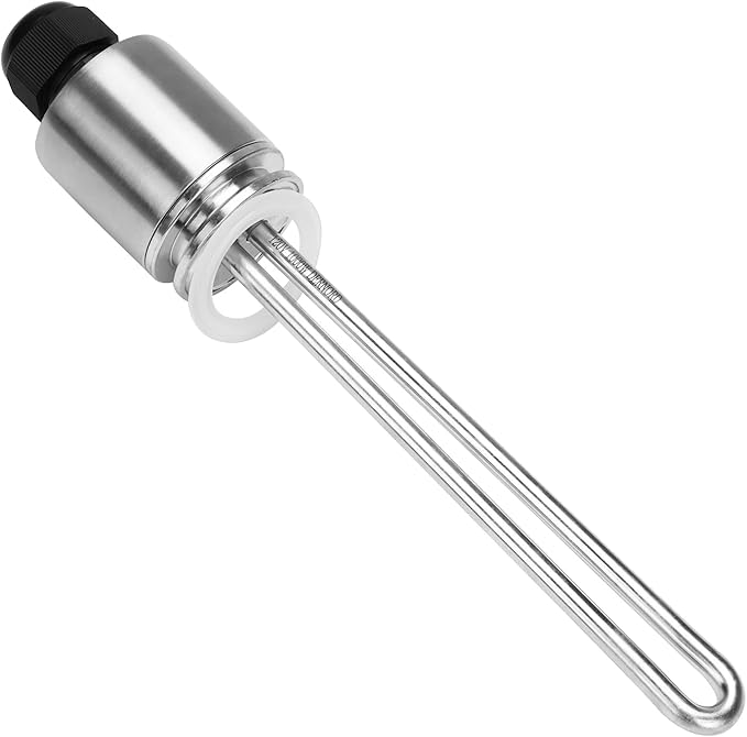 DERNORD 1.5 Inch (OD50.5mm) Tri-clamp Heating Element 120V 1000W Electric Water Heater High Watt Density