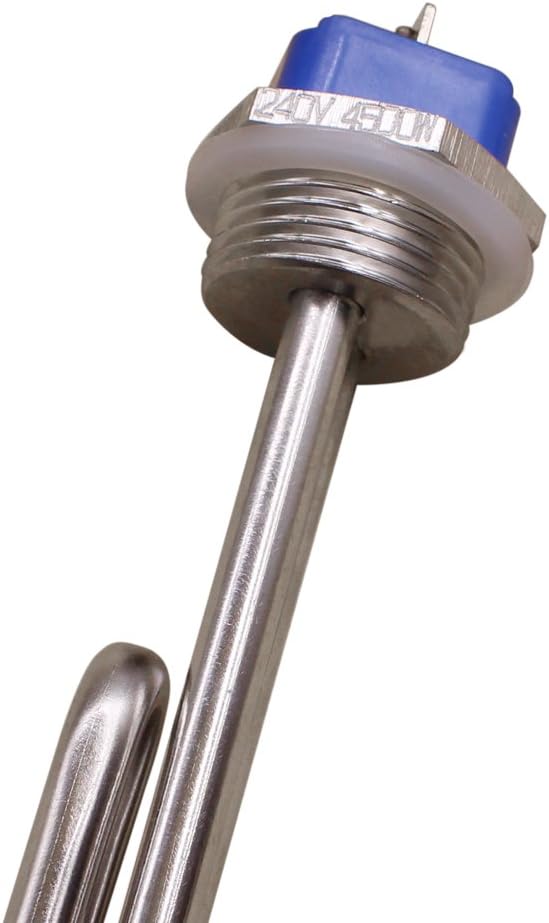 DERNORD 240v 4500w Foldback Heating Element Water Heater with Low Watt Density