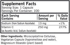 Kirkman Vitamin C 250 mg 100-count