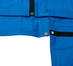 Mytee Products 2 Pack 16' x 27' Flatbed Tarps Heavy Duty 18oz Steel Tarp with Flap - Blue