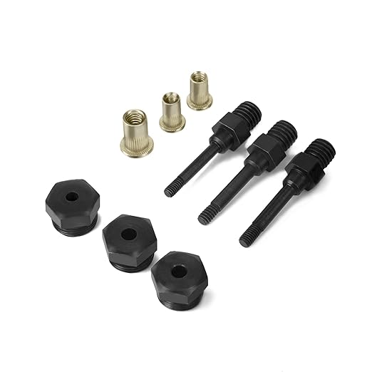 Beaspire 3 PCS Cordless Drill Electric Rivet Gun's M3、M4、M5 Mandrels