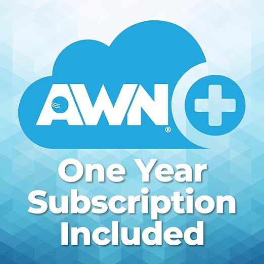 Ambient Weather WS-2902 WiFi Smart Weather Station with AWN+ Included