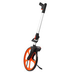 Manual Distance Measuring Wheel, 0-9999.9 ft Range, Nylon PC Aluminum Construction