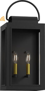 𝟏𝟗𝐈𝐍 Wall Lights Exterior Lighting Fixtures, Dusk to Dawn Outdoor Lighting for House, Large Black Light Outdoor Lanterns for Patio Waterproof, Outside Lights for House Front Porch Decor