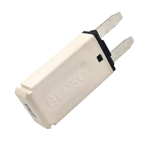 Auto Reset 25A 14V DC Mini Blade Fuse Kit 10-Piece Circuit Breaker Assortment for Car Truck RV ATM E71 T1 Compatible Heavy Duty Self-Resetting Protection