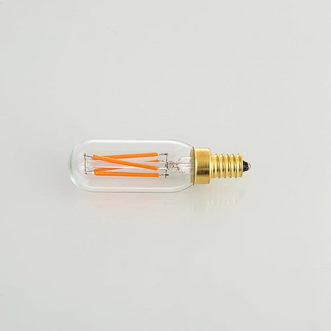 Red LED Candelabra Bulb E12 Colored Light Bulbs, 4W 40 Watt Equivalent Dimmable E12 LED Bulb Red Candelabra Light Bulbs, 6 Pack