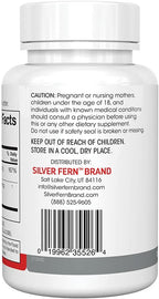 Silver Fern Vitamin K2-D3 Supplement Brand - Natural, Non-Synthetic - K2-7 as Menaquinone-7 (MK-7) - D3 as cholecalciferol - Bone, Heart & Energy Support (1 Bottle - 30 Capsules - 30 Servings)