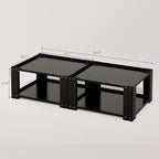 Washer and Dryer Pedestals Set of 2- Fit 27 and 28 Inch, Laundry Pedestal for Washer and Dryer , Alloy Steel Washing Machine Stand Raiser, Washer and Dryer Stand 15.75'' Height Black