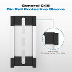 AC Miniature Circuit Breaker 50 Amp 1 Pole 120/240V Solar AC Disconnect Switch Thermal Magnetic Trip Din Rail Mount