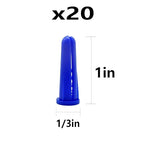 (274 pcs) Plastic Drywall Wall Anchors Kit with Screws， Concrete Screw kit Wall Anchor Set Suitable for Brick and Cement Walls