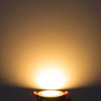 2 Inch LED Downlight, Recessed Lighting Dimmable Ceiling Light, 3W, 2700K Ultra Warm White, CRI80 with LED Driver(35W Halogen Equivalent), Black 20 Pack