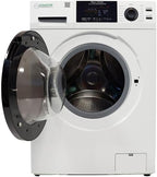 Pemberly Row All-in-One Washer Dryer VENTED-DRY FASTER than Condense 15lb 110V