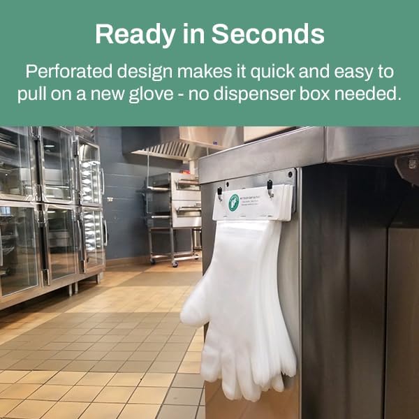 Disposable CPE Gloves - FDA Compliant - Latex-Free - Powder-Free - Clear Embossed - Multi-Purpose - 3000 Gloves (60 Pack)