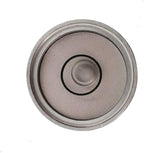 Mini Metal universal horizontal bubble water level balance bubble level round 20x10mm (silvery white）