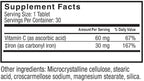 Celebrate Vitamins Bariatric Iron with Vitamin C Non-Chewable Tablets, 30 mg Iron - 90 Count