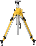 Elevator Tripod for Laser Level, 35.43-90.55 inch Height Adjustment Heavy Duty Survey Tripod, with Level Bubble & Diffusion Limiter, Liftable Non-Skid Feet for Construction