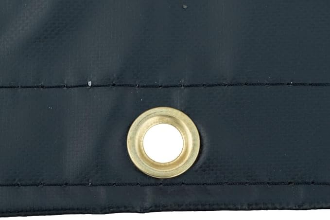 Mytee Products 2 Pack Truck Flatbed Trailer Tarps Combination Lumber Tarp 24x27 (8' Drop) - Black