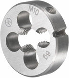 10mm x 1 HSS Metric Tap and Die Set Right Hand Thread,Tapping DIY Tool 3pcs (M10 x 1mm)