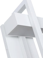 LamQee Outdoor Wall Lights Modern Exterior Lighting Fixtures, 3000K Integrated LED Outdoor Wall Sconce Lighting 2 Packs, Matte White Outside Wall Mount Lights for House Front Door Porch Garage Patio