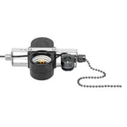 DAYONE Ceiling Fan Light E-27 Multi Lampholder Socket Ceiling Fan Switch Zing Ear ZE-310D Socket with ZE-109M Pull Chain Switch for Ceiling Fan Lamp Light (Black Bronze)