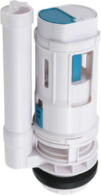 T Tulead Toilet Flush Valve Dual Flush Valve Toilet Repair Kit Toilet Tank Parts 8.27" Height, 2.3-Inch Drain Hole, Fit for 2-Piece Toilet (Not for One Piece Toilet)