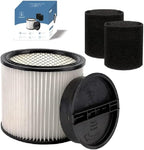 Replacement Filter For Shop Vac Filters 90304 90585 Wet Dry Shop Vac Filter - Perfect for Wet Dry vacuum cleaner Shop vac Filters 5 Gallon and above - Long