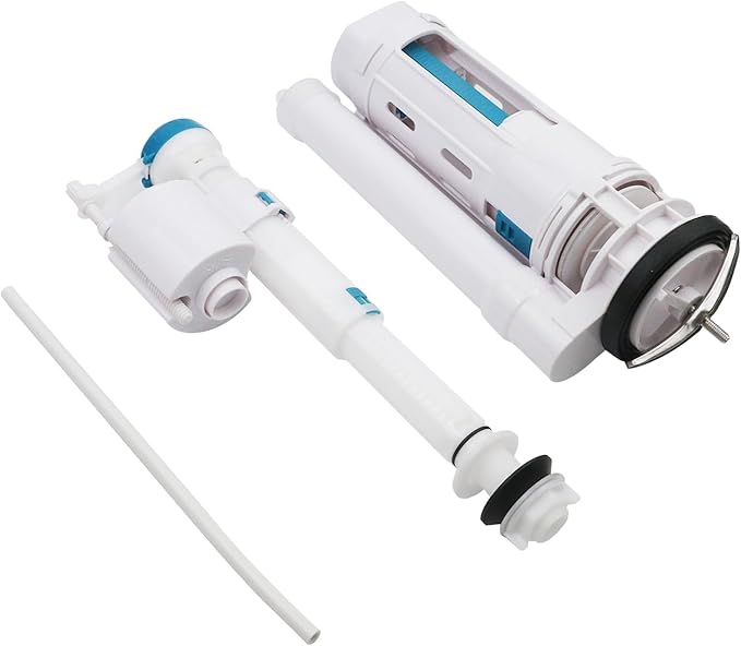 T Tulead 9.84-Inch Flush Valve Toilet Repair Kit Toilet Tank Repair Parts 7/8" Fill Valve Thread