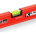 Kapro - 781 Genesis Magnetic Box Level - Features Horizontal Vial and Dual-View Plumb Site - VPA Certified - Aluminum - 72 Inch