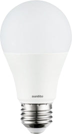 Sunlite 70324 3-Way LED A19 Light Bulb, 5/9/15 Watts (40W 60W 100W Equivalent), 500-1000-1600 Lumens, Medium E26 Base, Omni-Directional, ETL Listed, Frost, 4000K Cool White, 1 Count
