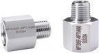 2 pieces Npt3/8 Female to Npt1/4 Male Reducer,3/8-1/4Water pipe Adapter, Fabricate of 304 Stainless Steel