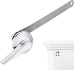 Universal Front Mount Toilet Handle Replacement Compatible with Kohler 1039863-CP/1160316-CP Memoirs Stately Toilet Tank Flush Lever Trip Lever, Polish Chrome