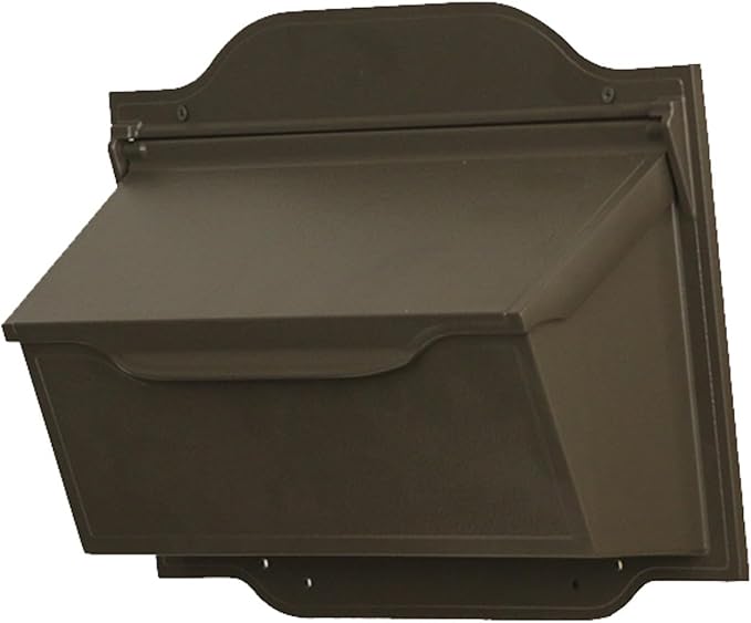 Special Lite Contemporary Horizontal Wall Mount Mailbox - Mocha Aluminum Mailbox for Wall Mount - SHC-1002-MOC