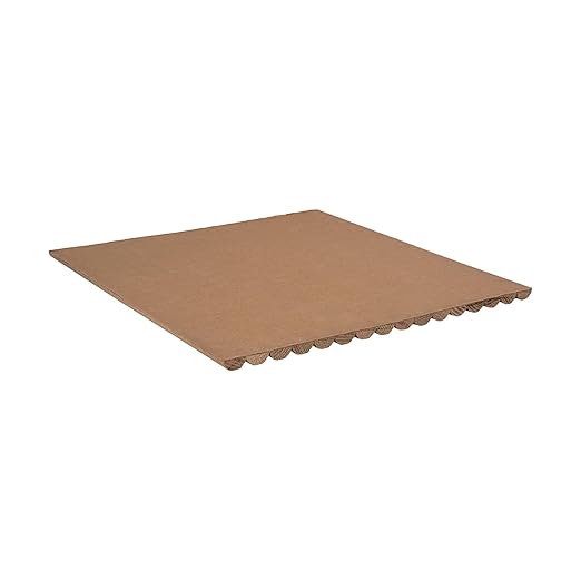 1' x 4' Solid Paintable Pine Flexible Tambour Sheet with 3/4" Half Round Slats, Unfinished & Flexible, Bamboo Fiber Reinforced Backer