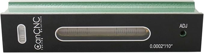 Accusize Industrial Tools 8 inch Professional Master Precision Level in Fitted Box, Accuracy 0.0002''/10'', S908-C608