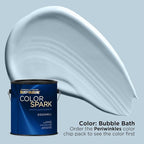 Rust-Oleum Color Spark Interior Paint and Primer in One, Eggshell, Bubble Bath, 1 Gallon