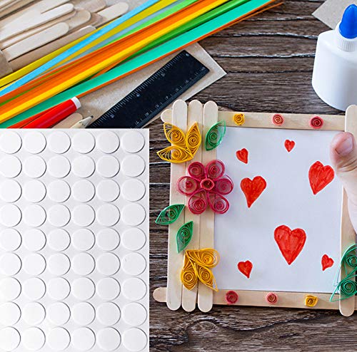 Clear Sticky Tack Adhesive Poster Tacky Putty Removable Round Putty Double-Sided Round No Traces Adhesive Sticke for Festival Decoration（490）