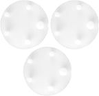 3pcs Toilet Flapper Replacement Kit Compatible with Vormax Standard Toilet Tank, 3 Inch Silicone Flapper Seal Gasket for Standard Tank Components