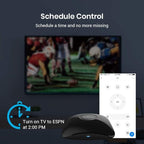 BroadLink RM4 pro IR and RF Universal Remote, All in One Hub Code Learning Wi-Fi Remote Control for TV Air Conditioner STB Audio, Curtain Motor, Works with Alexa, Google Home, IFTTT