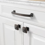 Asidrama 10 Pack 5 Inch(128mm) Hole Centers Kitchen Cabinet Handles, Oil Rubbed Bronze Cabinet Pulls Kitchen Cabinet Hardware for Cupboard Drawer Pulls