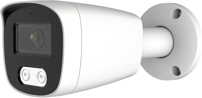 GW Security 32 Channel 12MP NVR 4K Security Camera System with 32 x 8MP PoE Spotlight Color Night Vision Outdoor/Indoor Microphone Bullet Cameras, Smart AI Human/Vehicle Detection