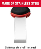 ROTATION Extra Thick Scraper Set, 4 piece, Soft Grip, Heavy Duty, Scraper with Hammer End, Stainless Steel Putty Knife