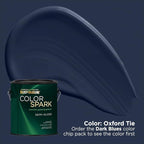 Rust-Oleum Color Spark Interior Paint and Primer in One, Semi-Gloss, Oxford Tie, 1 Gallon