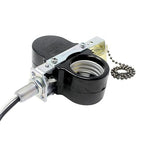 DAYONE Ceiling Fan Light E-27 Multi Lampholder Socket Ceiling Fan Switch Zing Ear ZE-310D Socket with ZE-109M Pull Chain Switch for Ceiling Fan Lamp Light (Black Bronze)