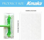 KMAKII Dry Sweeping Cloths - 90 Counts, Electrostatic, Non-Woven, White, 11.81x8.66 Inch, Disposable, Dry Mop Refills for Floor Mopping and Cleaning