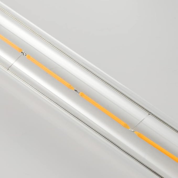 E26 LED Tubular Bulbs,Soft White 3000K,T10 Dimmable LED Bulb,8.9in Tube Edison Light Bulbs 4W Dimmable Tube Vintage Led Bulbs 40 Watt Equivalent,E26 Medium Base Lamp (4-Pack)