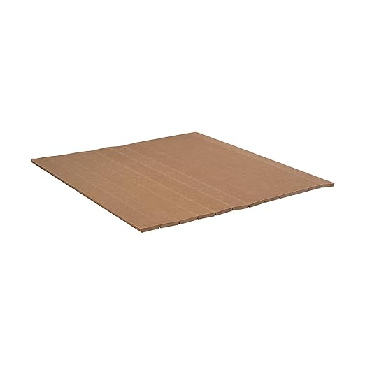 4ft x 4ft Unfinished Maple Veneer Flexible Tambour Wall Panel with 1" 30-Degree Groove Slats, Flexible & Customizable