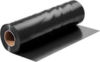 VEVOR 24' x 100' Plastic Sheeting Heavy Duty, 6 Mil Thick Plastic Sheeting Roll, Plastic Drop Cloth Painters Tarp, Polyethylene Covering for Crawl Space Vapor Barrier, Multi-Purpose, Black