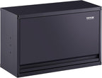 VEVOR Metal Storage Cabinet, 120lbs Load Capacity per Shelf, 20'' Tall Wall-Mounted Powder-Coating Steel Garage Cabinet with Adjustable Shelf, Press to Close & Open Door Perfect for Office Garage Tool