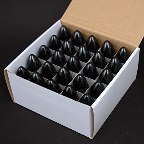 Novelty Lights Incandescent Christmas Replacement Bulbs - Indoor/Outdoor Individual Bulbs for Christmas Tree, Display, & More - C9/E17 Intermediate Base, 7 Watt Lights (Green, 25 Pack)